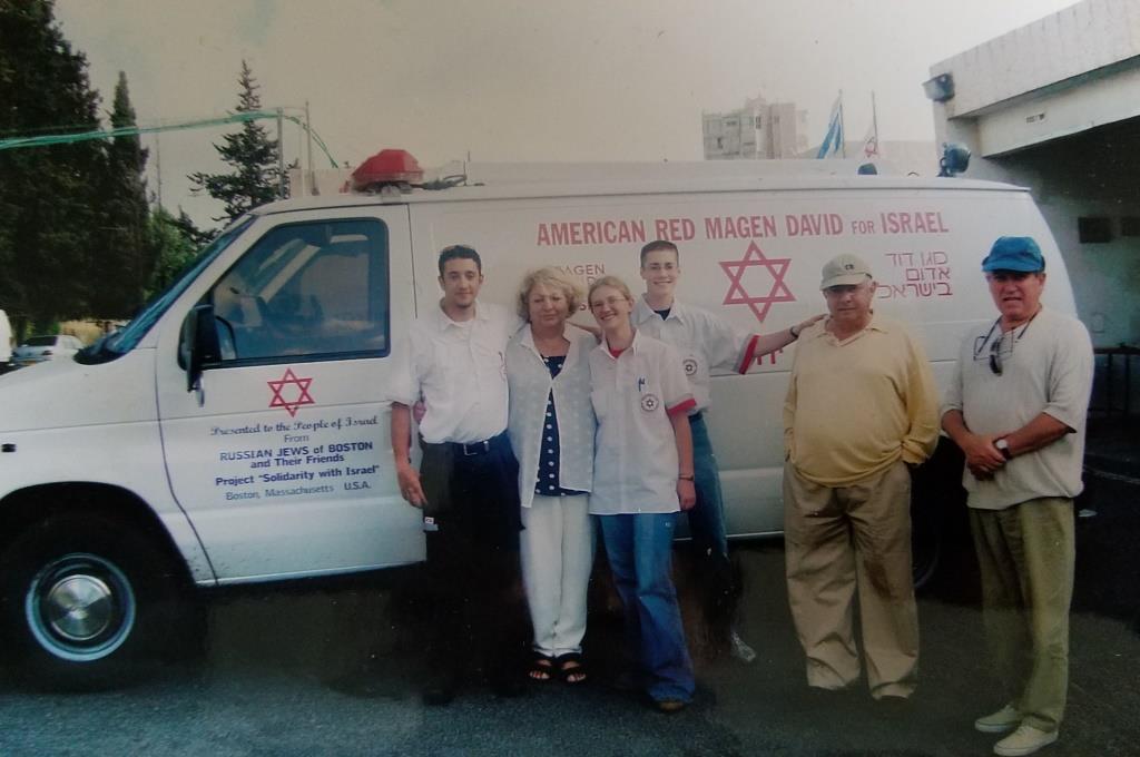 RJCF Ambulance In Israel